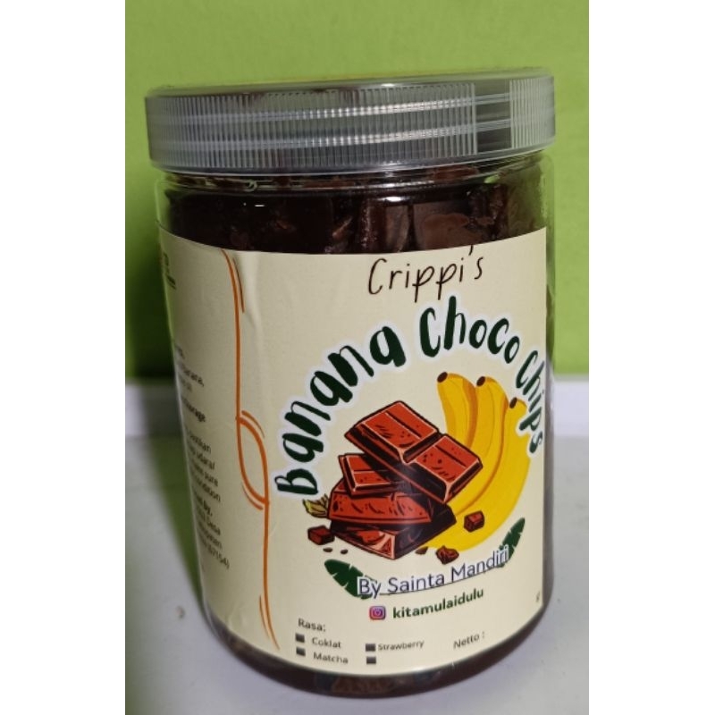 

Banana Choco Chips 250gr