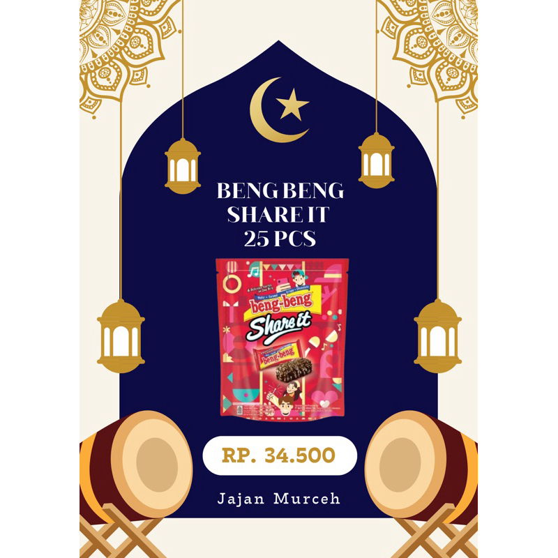 

Beng Beng Share it isi 25 pcs