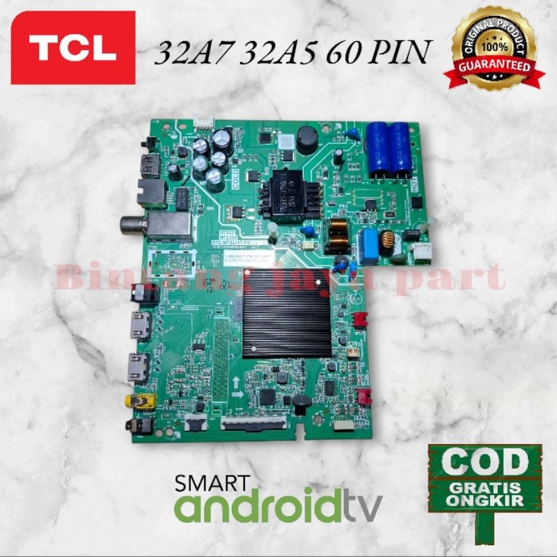 Mb Mainbord Mesin Tv Led Tcl 32A7 32A5 60 Pin Original