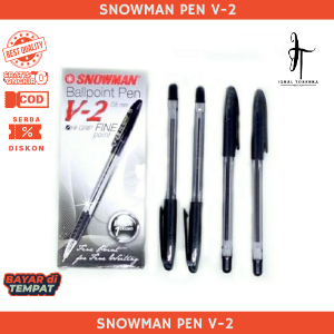 

Pulpen/Ballpoint Snowman V2 0.6mm V-2 Pena 1 Pcs