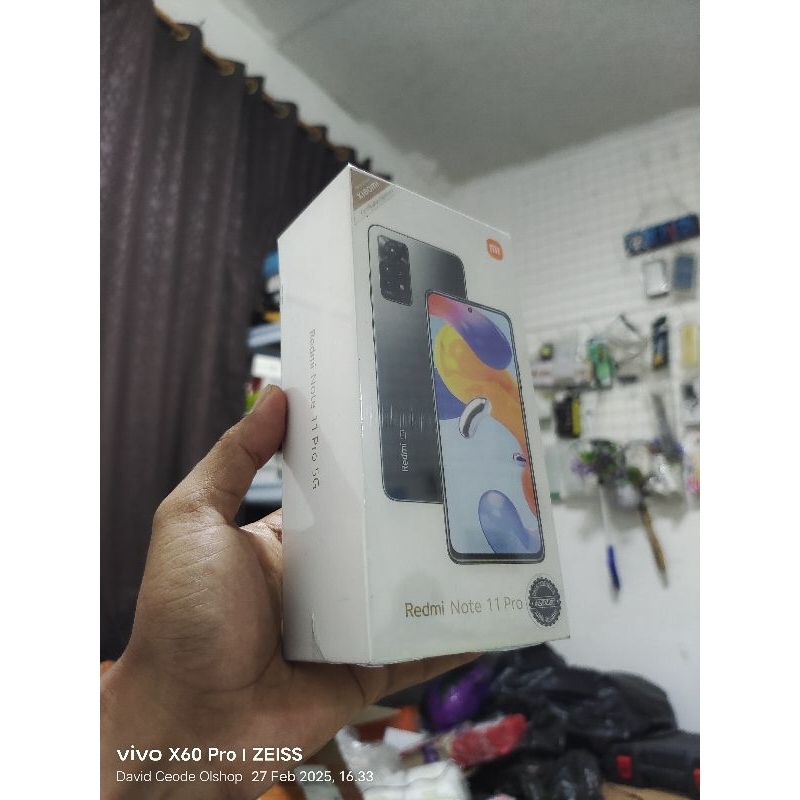 

dus kotak Redmi Note 11 Pro 5g original copotan