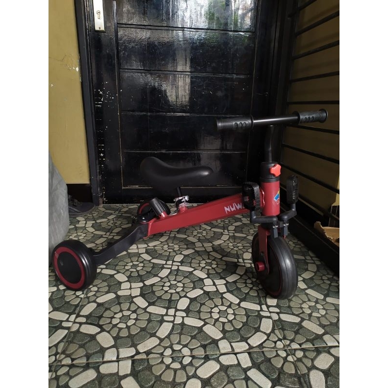MILIKI SEGERA SEPEDA RODA 3 MOTORAN GOWES ANAK PMB M888A BAN KARET TERBARU MOTOKIDS