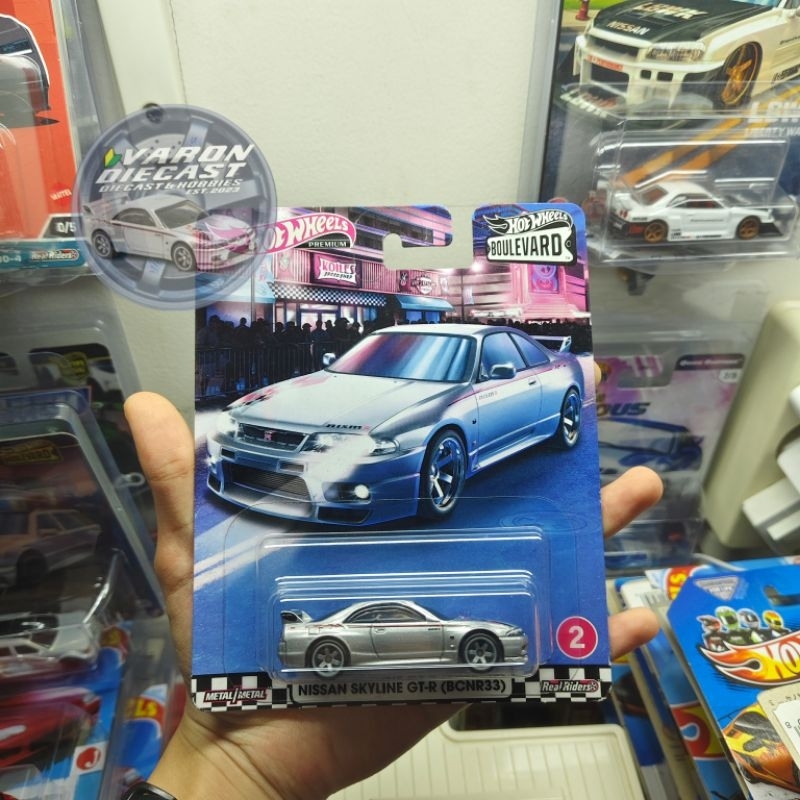 Hotwheels Premium Nissan Skyline GTR R33 Nismo Boulevard