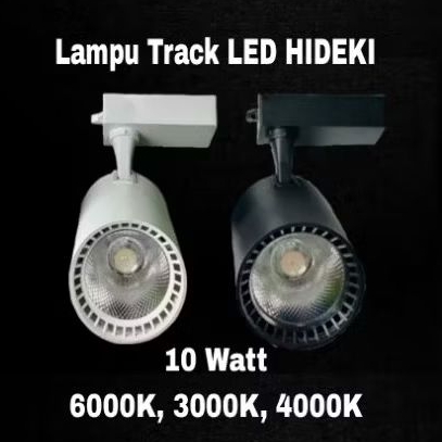 Lampu Track LED Spot Light Lampu Sorot LED REL 10W  10 watt HIDEKI