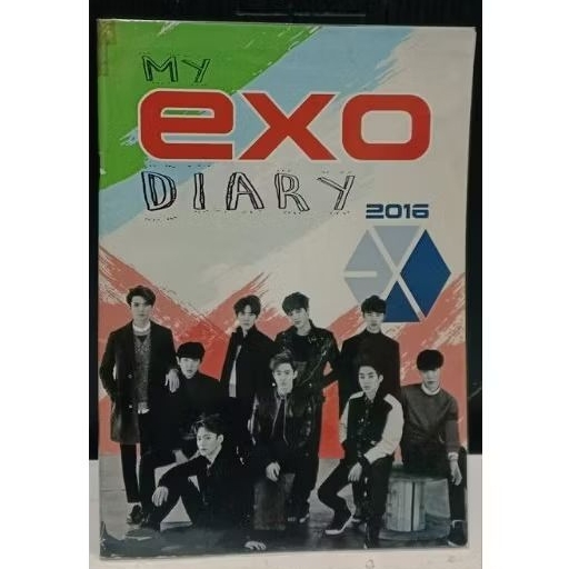 

Buku tulis my diary EXO ver. 2015