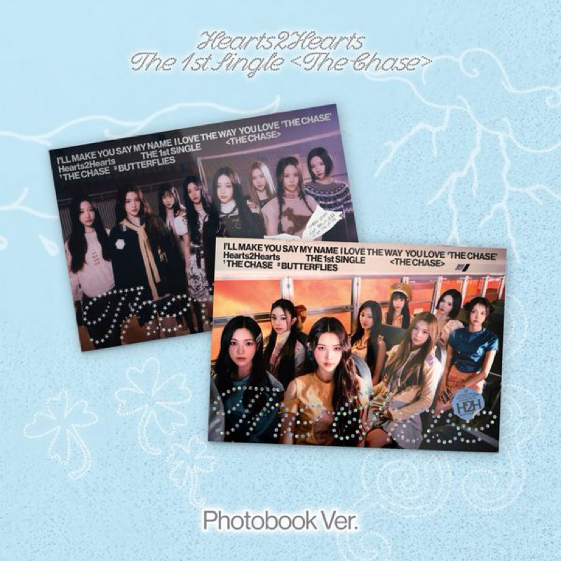 Hearts2Hearts Single Album Vol. 1 The Chase Photobook Package Mini Book Ver