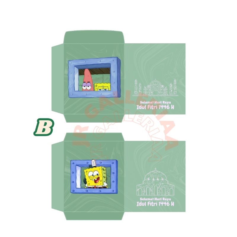 

Amplop Lebaran Spongebob Lucu Unik Isi 10 PCS | Amplop Lebaran 2025 |Amplop Lucu | Amplop Karakter