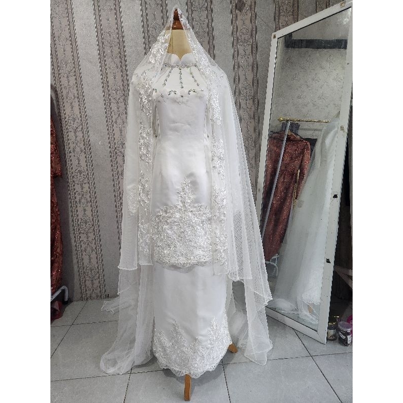 Set Kebaya melayu / Baju akad nikah / pengantin malay