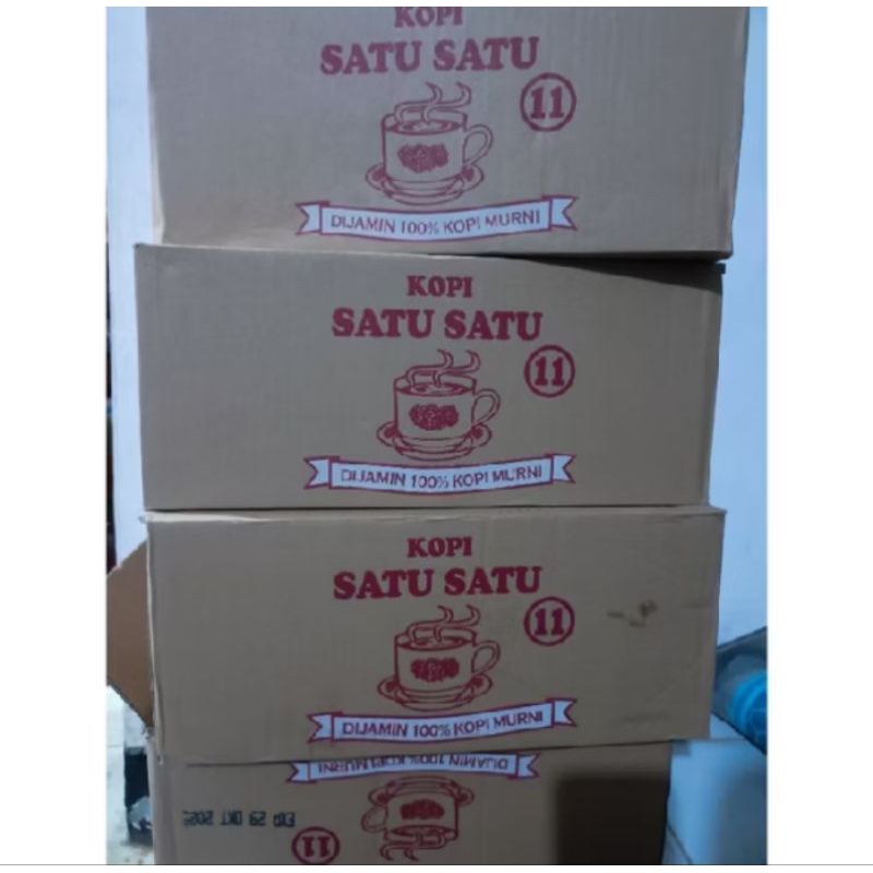 

kopi satu satu kemasan varian kartonan