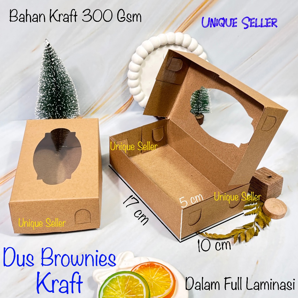 

Dus Kotak Box Brownies 17x10x5 KRAFT Jendela FULL Laminasi 300 Gram / Dus Box Kotak Kue Roti Snack 17x10 x 5 KRAFT WINDOW 300 Gsm / Dus Kotak Box Hampers 17 x 10 x 5 Kraft