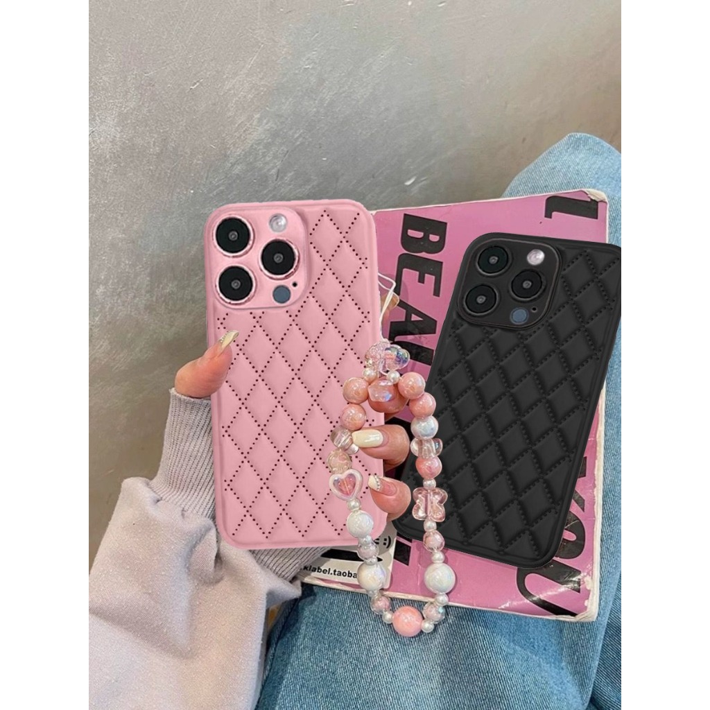 case diamond + charm For OPPO A5i A5 2025 A58 A60 A74 A78 A98 A1 F11 RENO 4F 5 5F 6 7 8T 10 PRO 11 1