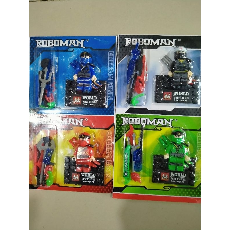 Robot ninja roboman isi 2pis