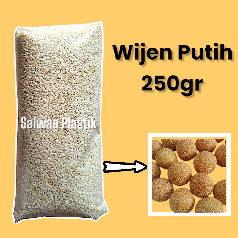 

Wijen Putih 250gr Berkualitas