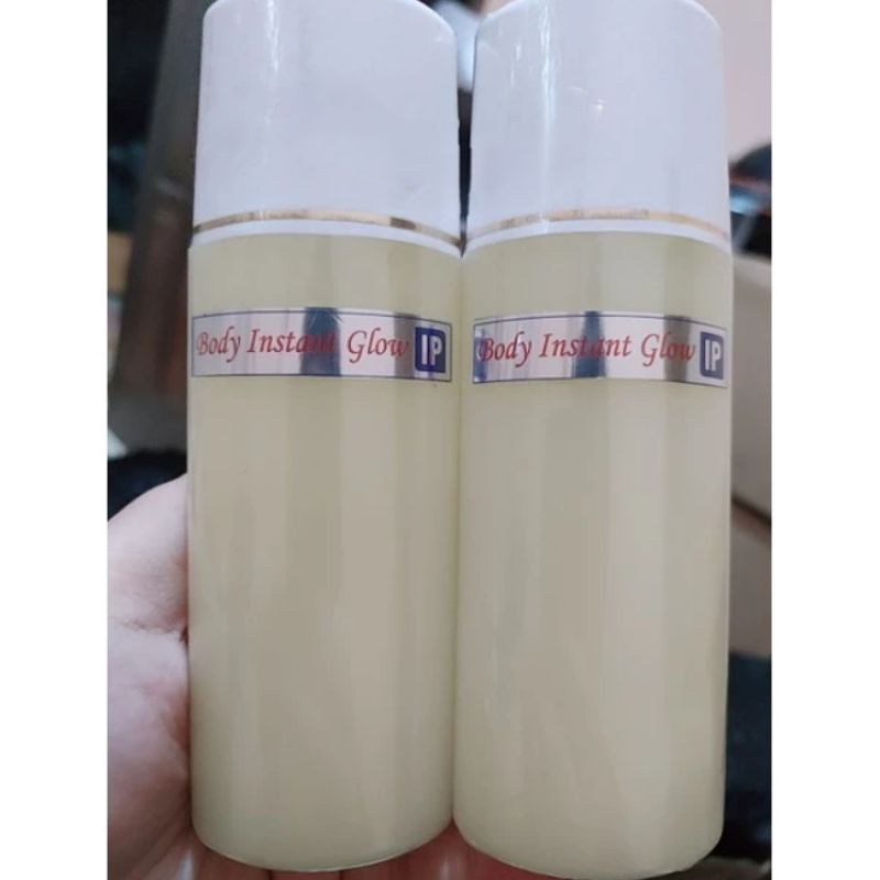BODY INSTAN GLOW IP SKINCARE DOSIS 10XLIPAT 1BOTOL PUTIH