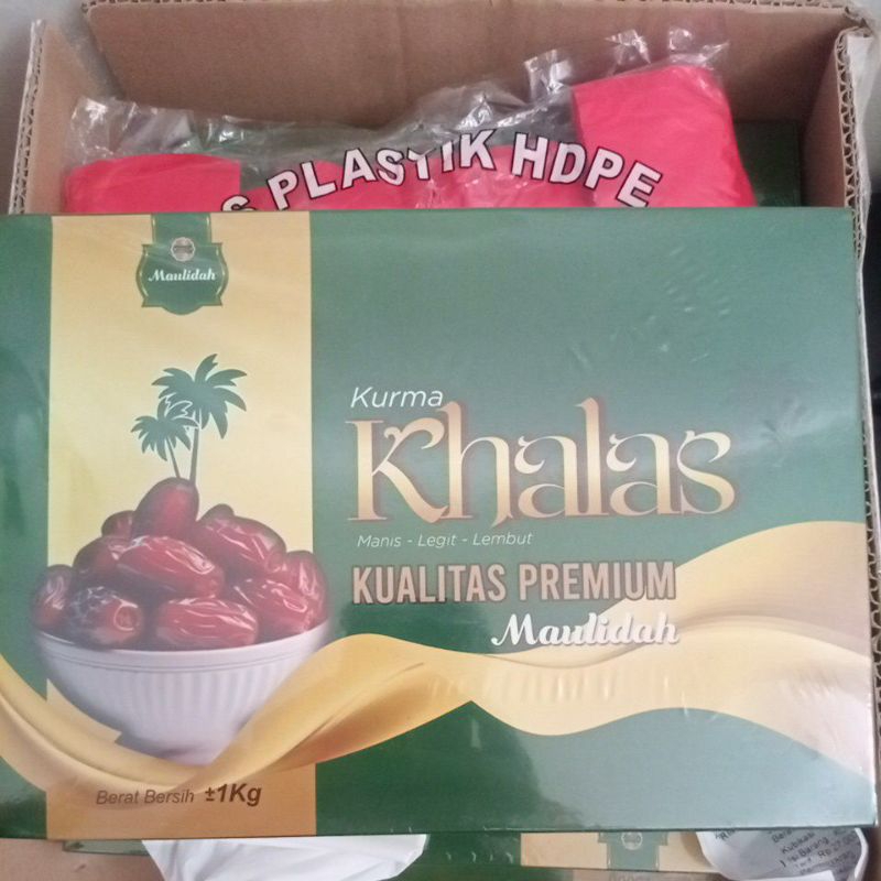 

Kurma Korma Maulidah- Jenis Khalas Kholas Premium 1kg