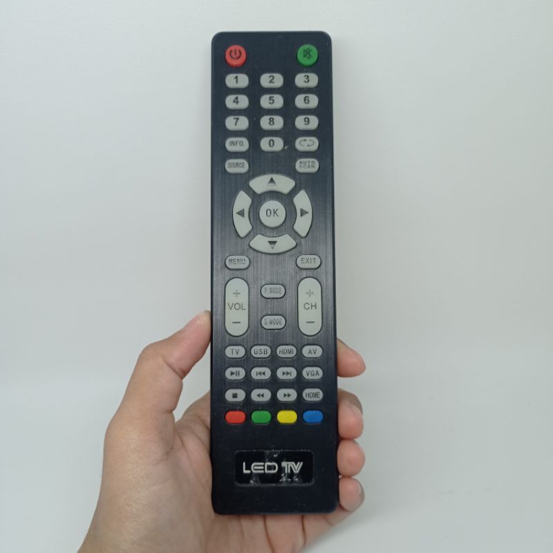 Remote TV Original Bergaransi LED TV Ikedo