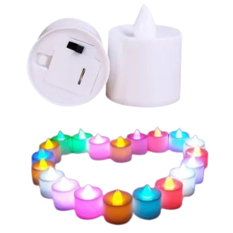 Lampu Lilin LED Mini Lampu Candle Light Portable Lampu Hias Mini Lilin Electric Lilin Dekorasi