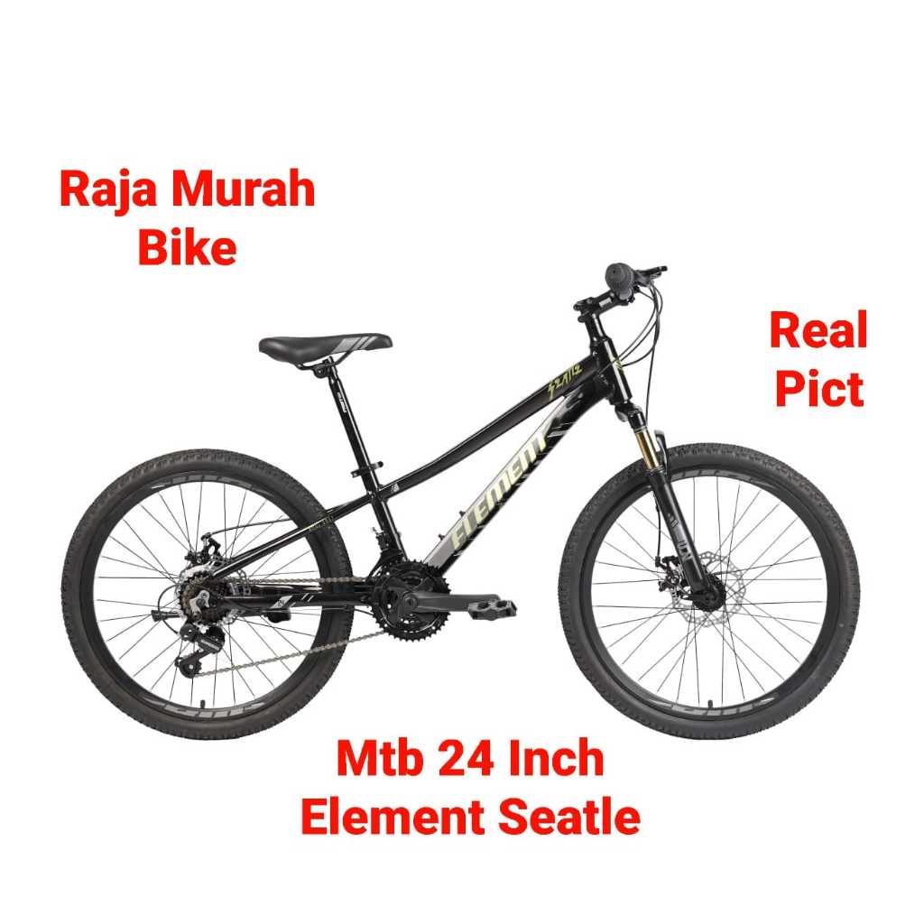Sepeda Gunung MTB 24 Inch Element Seatle Sepeda MTB Element Seatle 24 Inch Sepeda Gunung Element