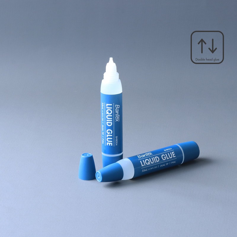 

[Stationery Home] Bantex Lem Cair Transparan 35 ml / Liquid Glue Dengan 2 Aplikator Cepat Kering BH8004