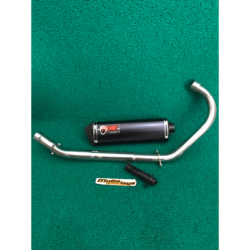 KNALPOT NOBI 3BOLD SERIES CROOM MOTOR SATRIA FU