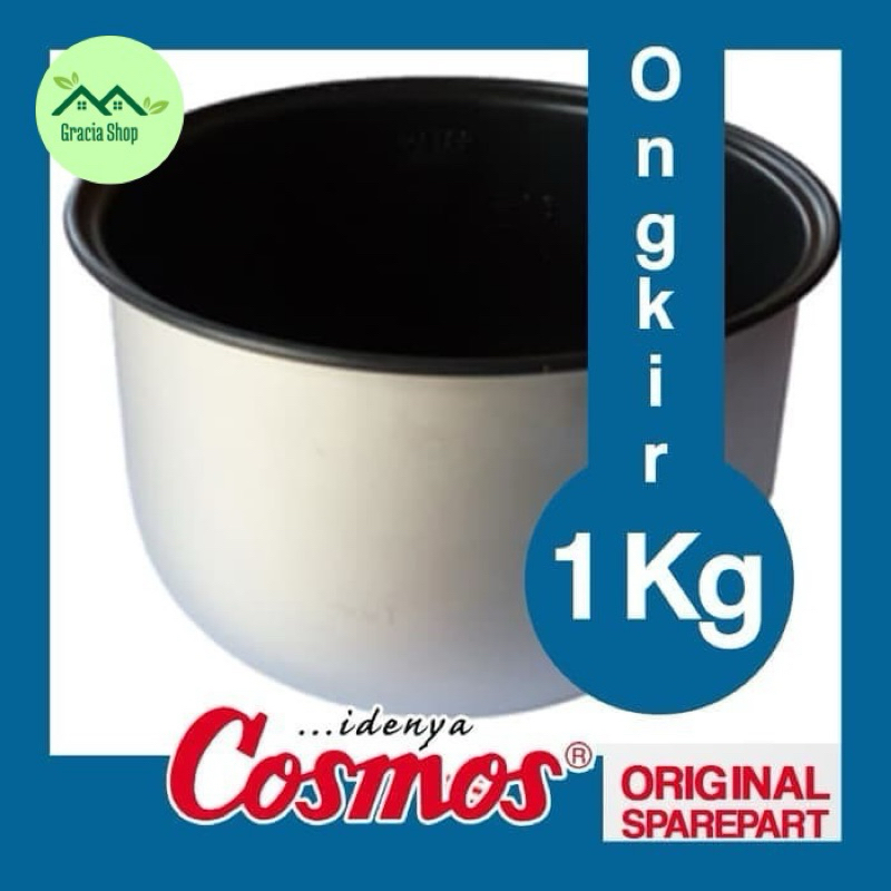 Cosmos Panci Teflon Magic Com / Rice Cooker CRJ-3301 / CRJ 3301 / 3306 / 323S 1,8L Original