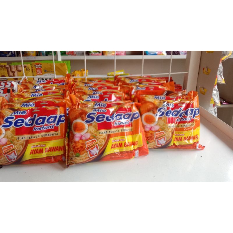 

Mie sedap Ayam bawang