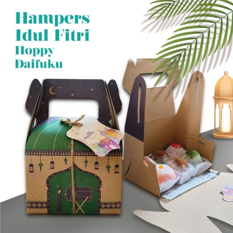 

(PO SEHARI) HAMPERS LEBARAN IDUL FITRI MOCHI ICHIGO DAIFUKU isi 6 (sameday&instant)