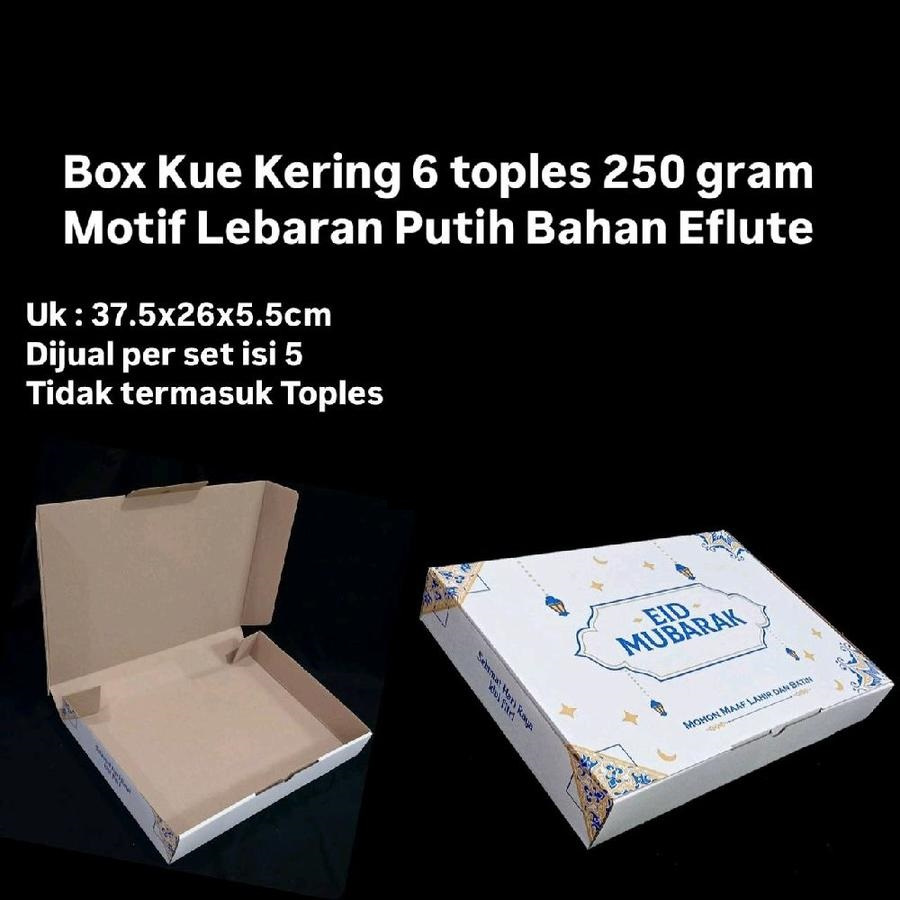 

Dus Kuker Eid Mubarak 37.5x26x5.5 Box Lebaran
