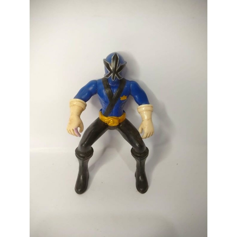 FIGURE POWER RANGER BIRU LOOSE ORIGINAL BANDAI