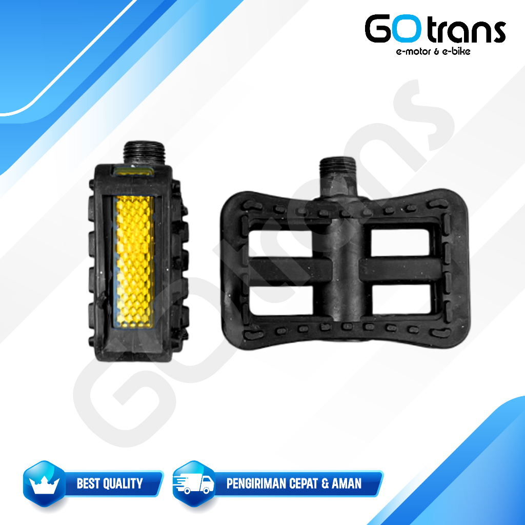 Gotrans Pedal Gowesan Sepeda Listrik Exotic Universal / Exotic Pedal E-Bike Universal Original