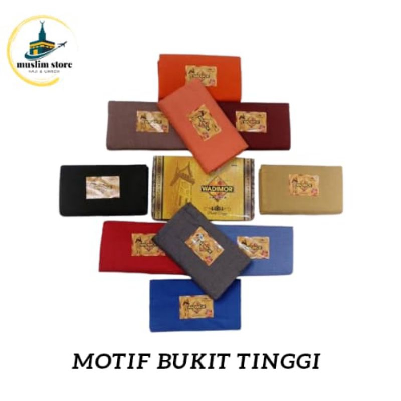 SARUNG TENUN WADIMOR MOTIF BUKIT TINGGI