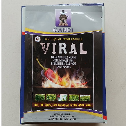 Benih Cabai Rawit Unggul VIRAL Tahan Virus