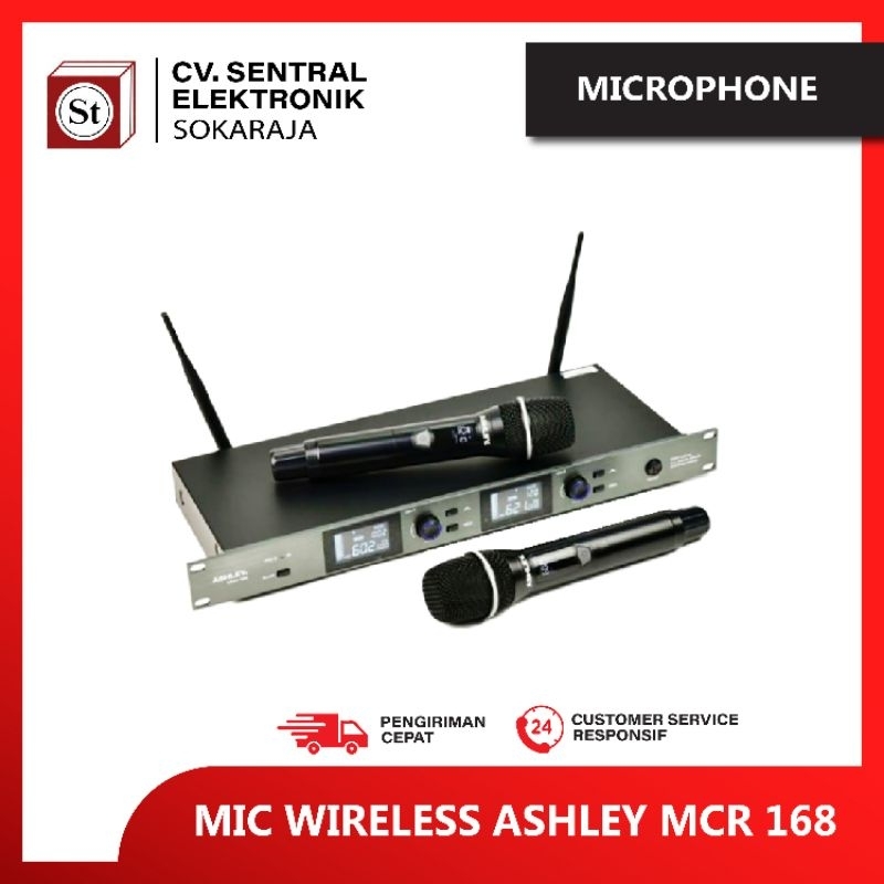 MIC WIRELESS ASHLEY MCR 168