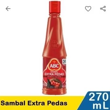 

Abc Sambal Extra Pedas 270MI