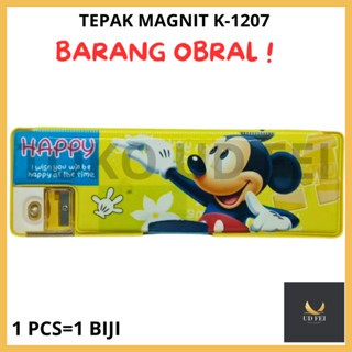 

(OBRAL / 1PCS= 1 BIJI KODE K-107) TEPAK MAGNIT MICKEY MOUSE/ TEPAK MAGNET MICKEY/ TEMPAT PENSIL MAGNIT