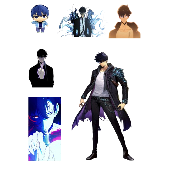 

Stiker Karakter Anime Solo Leveling