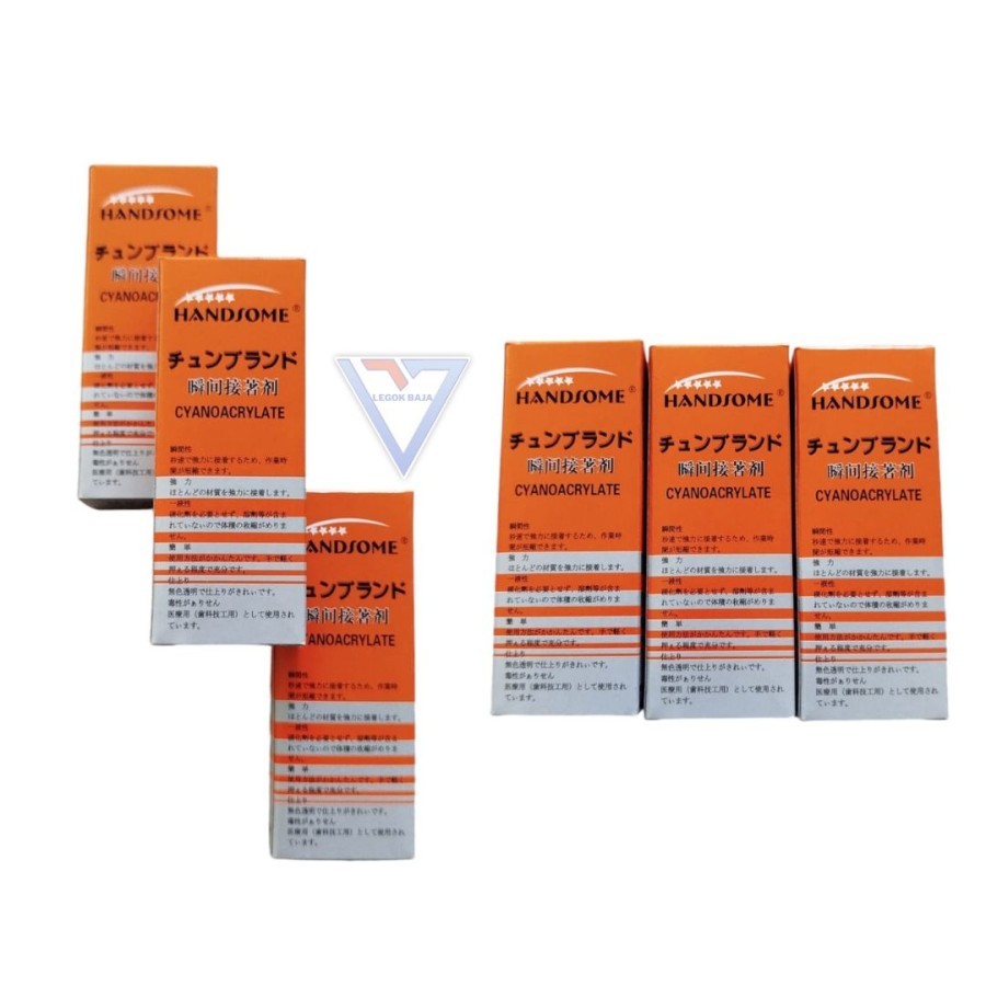

Lem Korea / Power glue / Lem gila / Lem besi Multifungsi Handsome Murah
