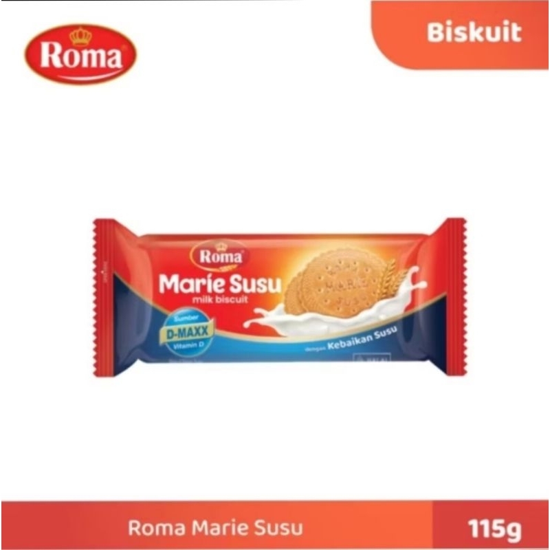 

Roma Marie Susu Milk Biscuit 115 gr