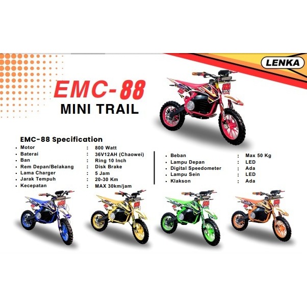 Lenka EMC-88 Motor Mini Trail