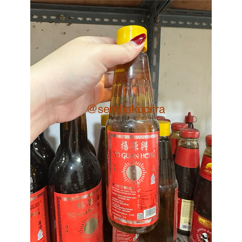 

Minyak Wijen YO GUAN HENG ukuran 330ml / MINYAK WIJEN KECIL / MINYAK WIJEN 330ml