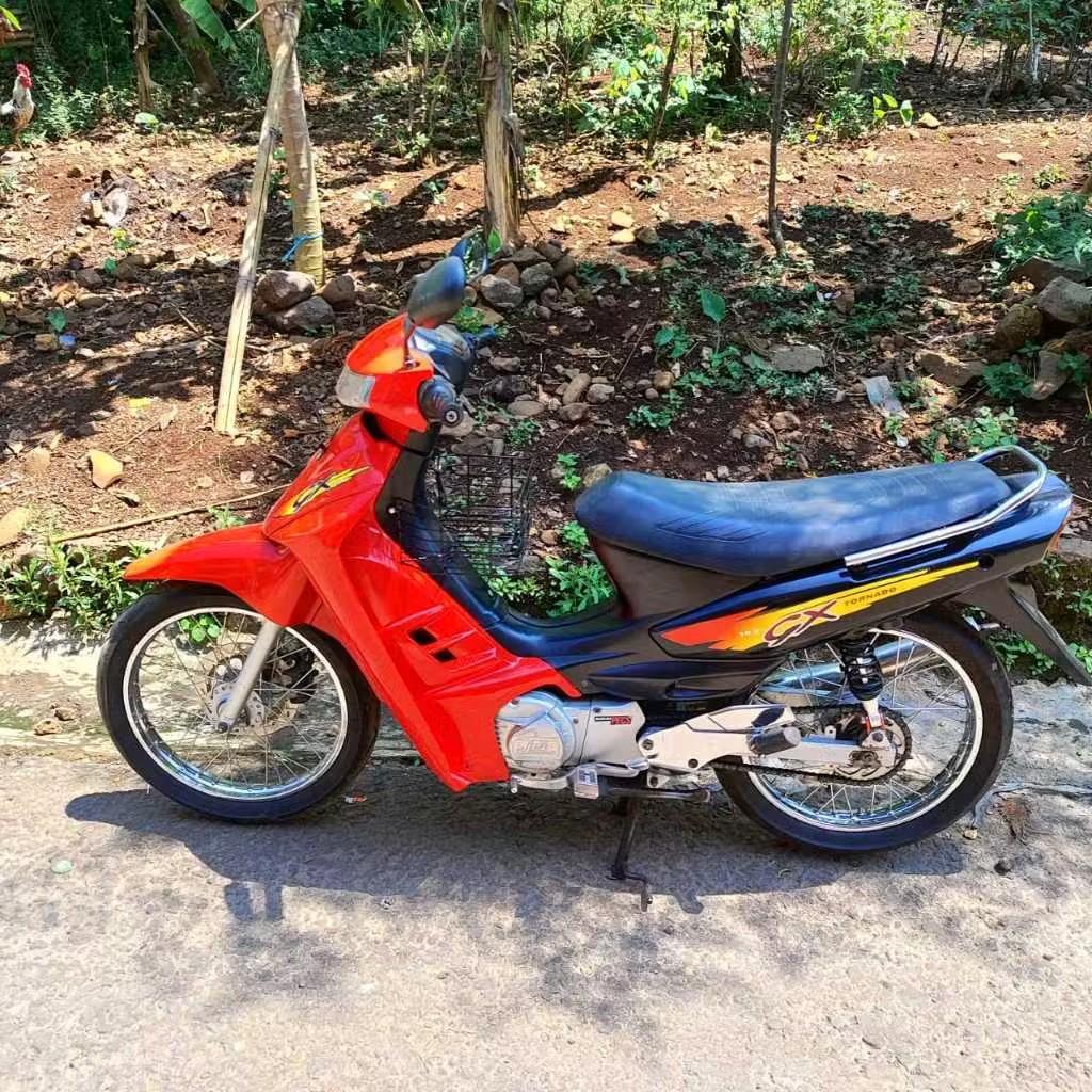 keranjang tengah suzuki tornado besi hitam minimalis set braket dan baud bagasi tengah tornado GS