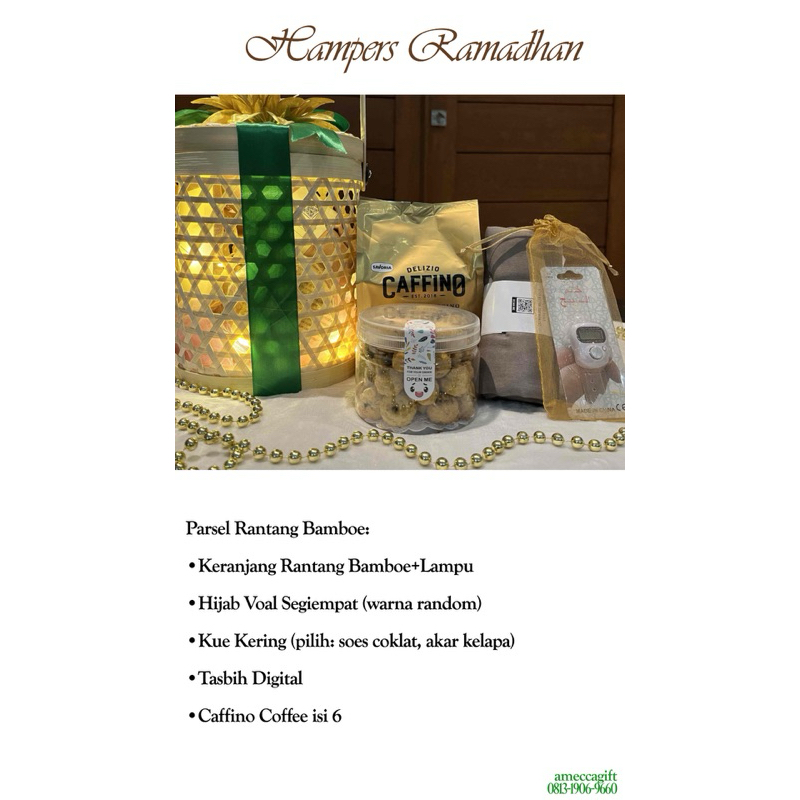 

Hampers Parsel Rantang Bamboe Lebaran Ramadhan