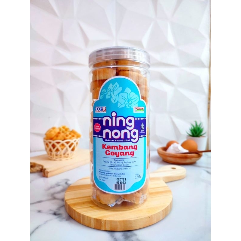 

Ningnong kembang goyang toples 1300 ml original