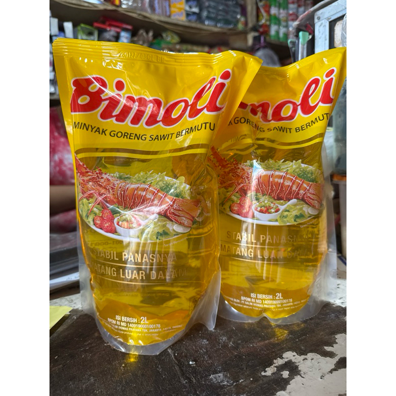 

Minyak / Minyak Makan Goreng Bimoli 2L