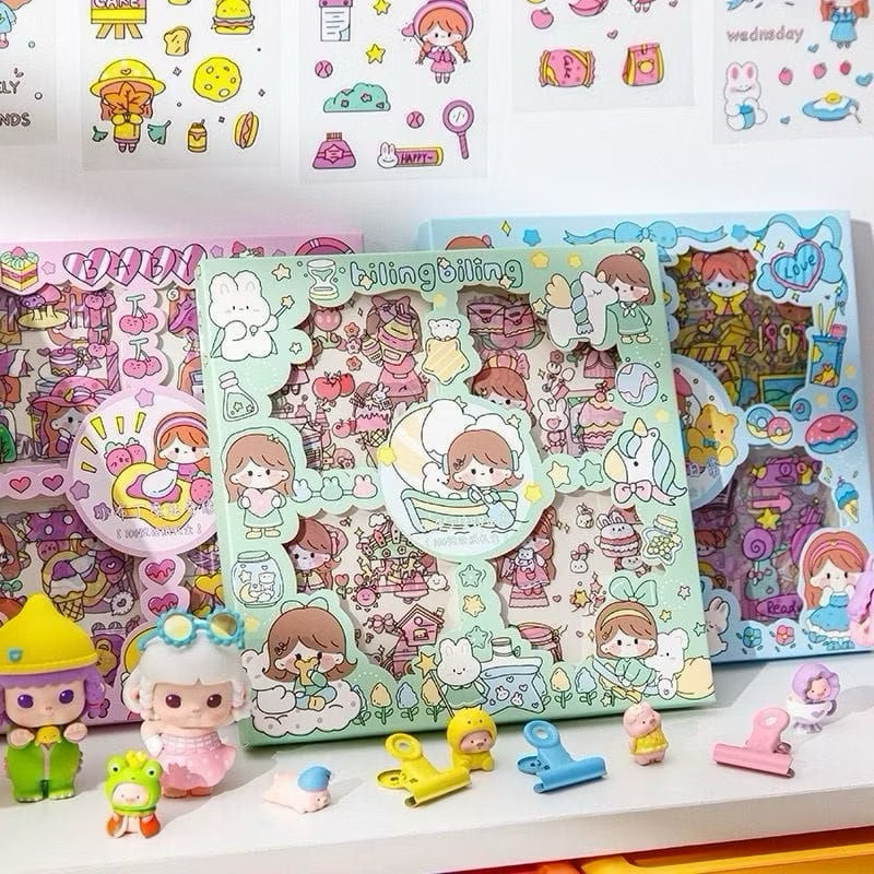 

Pi 100 LEMBAR STICKER SANRIO KUROMI MELODY SUPER HERO STIKER ANAK PEREMPUAN AESTHETIC