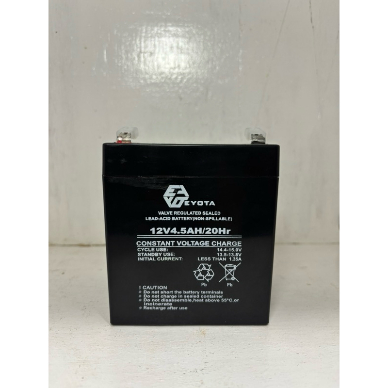 Baterai Aki Kering 12V 4,5AH Eyota / Baterai Petak Kering 12V 4,5AH Eyota