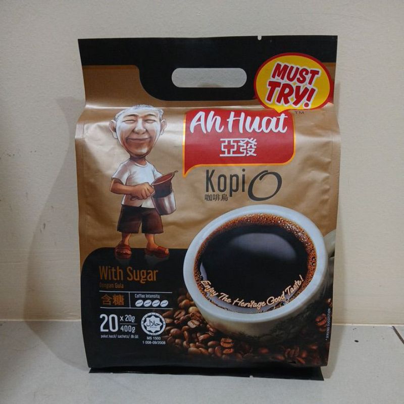 

AH HUAT KOPI O WITH SUGAR (20S X @20 GR)