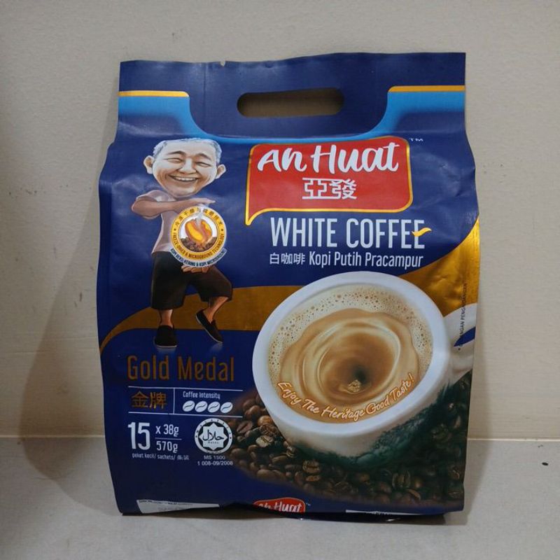 

AH HUAT WHITE COFFEE GOLD MEDAL (15S X @30GR)