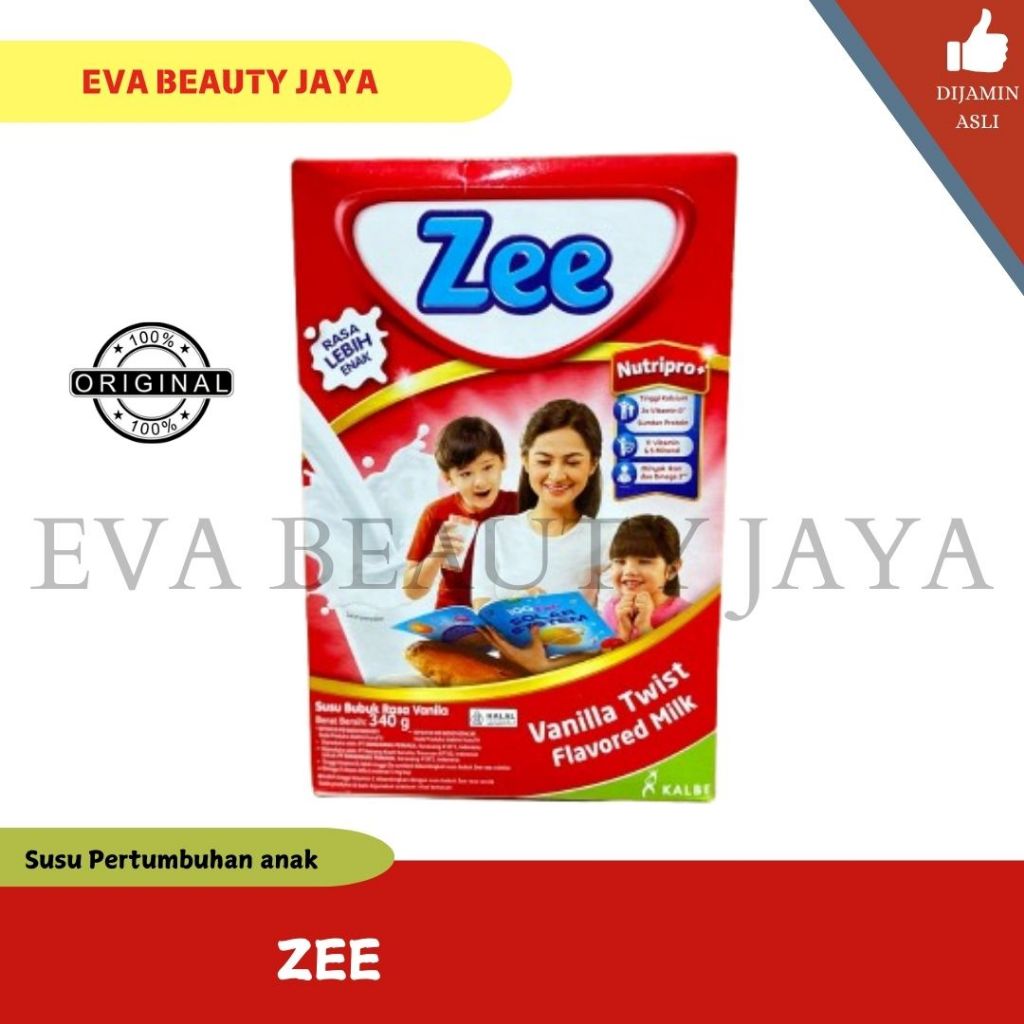 

Zee Vanilla 340gr/Susu Pertumbuhan anak