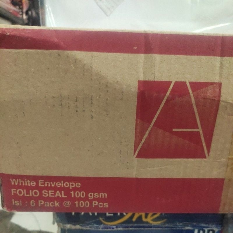 

amplop white garan folio seal 24 x 35 cm / pack